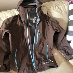 Cloudveil Jackson hole ,Wyoming  gore-Tex soft shell brown women’s size small